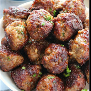 Greek Meatballs & Quinoa Salad