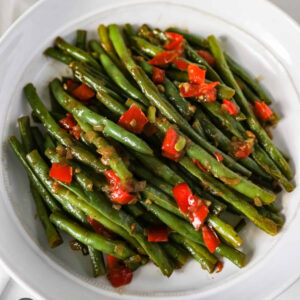 Sautéed Garlic Green Beans(Serves 2)