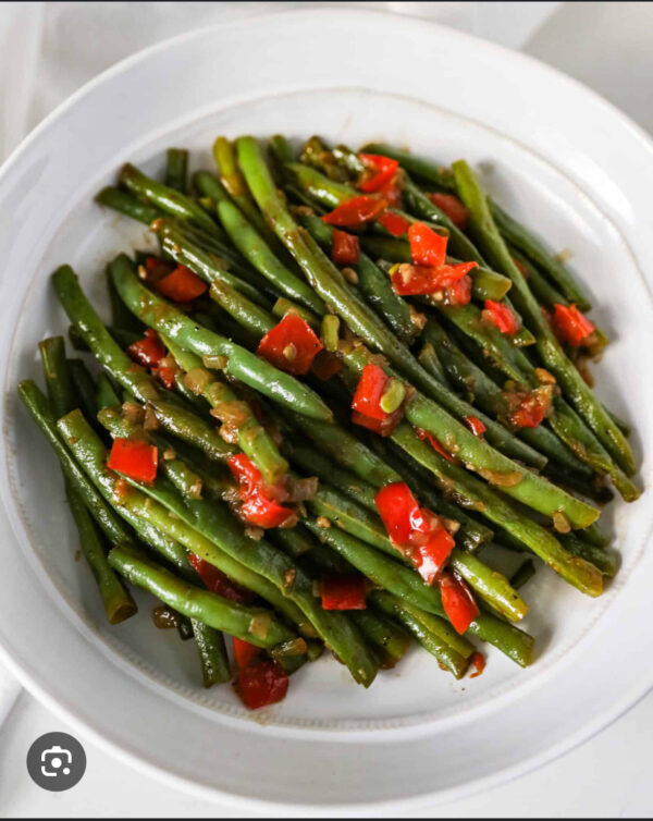 Sautéed Garlic Green Beans(Serves 2)