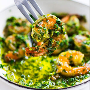 Grilled Chimichurri Shrimp(Serves 2)